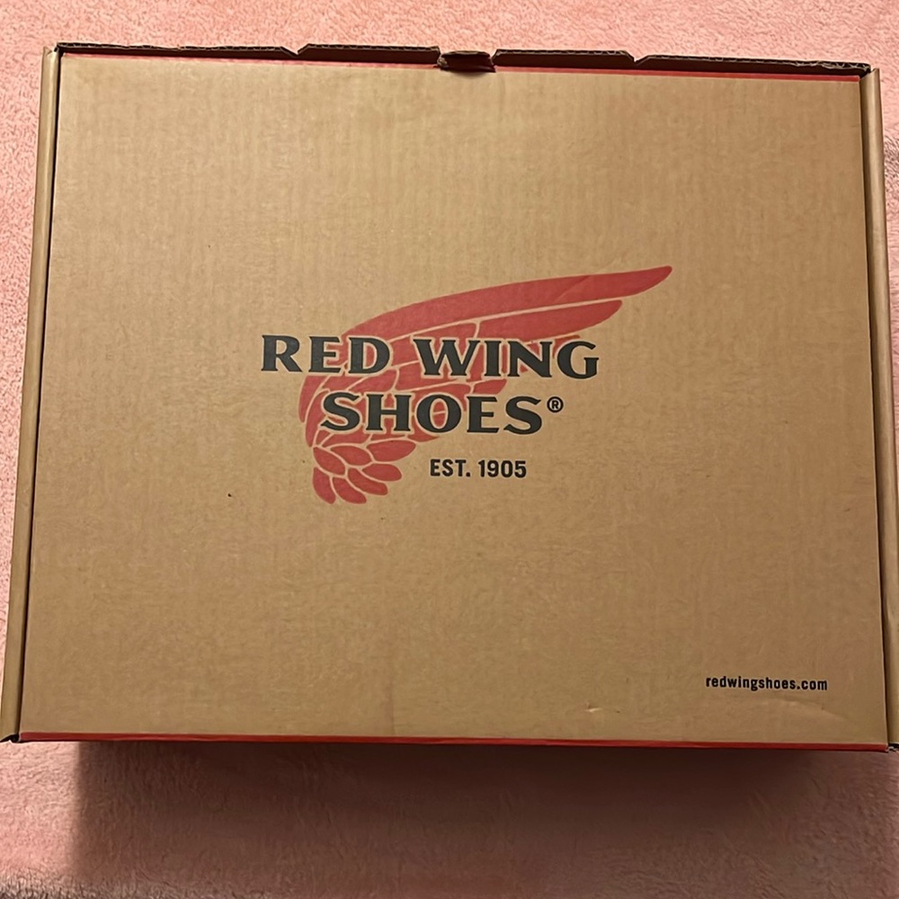 Brand new steel toe Redwing work boots